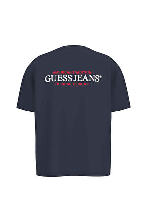 Erkek GJ SS CN American T-Shirt - Lacivert | S