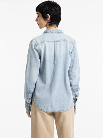 Guess Gj Regular Kadın Çok Renkli Denim Gömlek W5RH37D5M83-GJRV