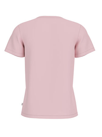 Kadın  GJ SS Cn Regular 3D T-Shirt - Pembe | L