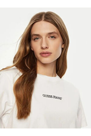 GUESS Kadın Tişört-W5RI42K8HM0