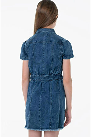 DENIM SS DRESS