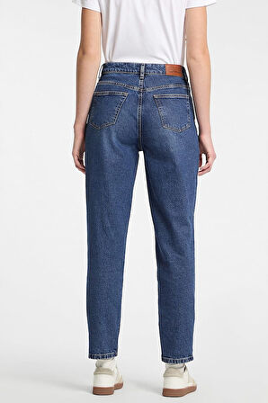 Kadın Gj G06 Mom Jeans - Mavi | 26