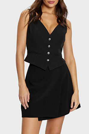 Guess Kadın Yelek W5RH85 WGX02 JBLK