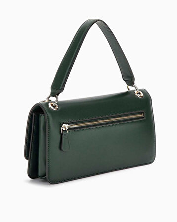 Guess Eco Evanie Handle Flap Zincir Detaylı Omuz Çantası