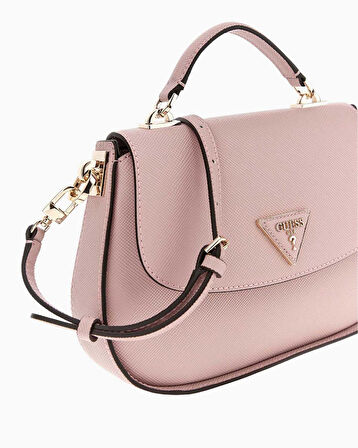 Guess Eco Jazlynn Handle Flap Kapaklı El Çantası