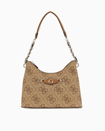 Guess Izzy Monogram Omuz Çantası
