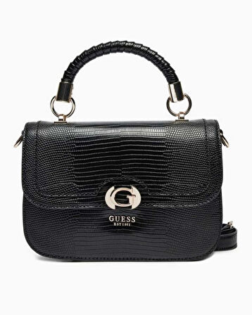 Guess Orlina Society Logo Kapaklı El Çantası