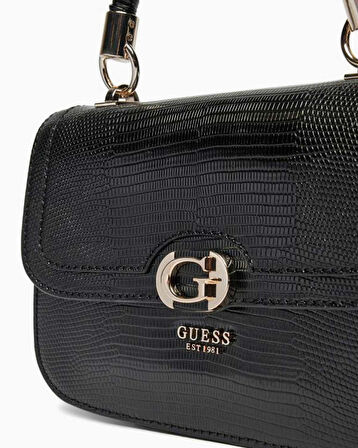 Guess Orlina Society Logo Kapaklı El Çantası