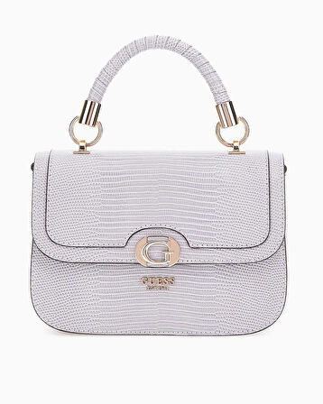 Guess Orlina Society Logo Kapaklı El Çantası
