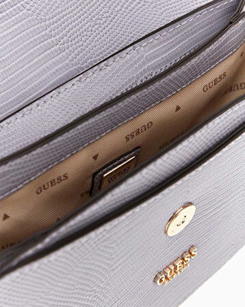 Guess Orlina Society Logo Kapaklı El Çantası