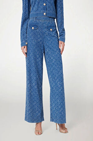 Guess DAKOTA PATCH Kadın Mavi Jeans W5RA1TD5LE1-TKLS