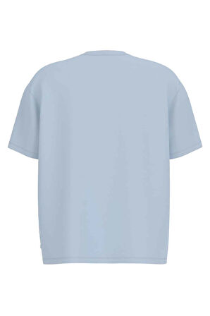 Erkek GJ SS Cn Logo T-Shirt - Açık Mavi | L