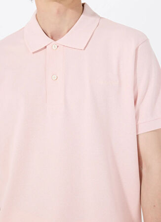 Guess Jeans Desenli Pembe Erkek Polo T-Shirt M4BP29KCJV1G6R4 GJ SS EMBRO LOGO