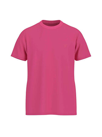 Guess Erkek Pembe Basic Tişört