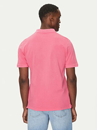 Guess Erkek Pembe Polo Tişört