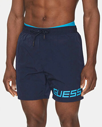 Guess Swimtrunk Medium Hammared Deniz Şortu