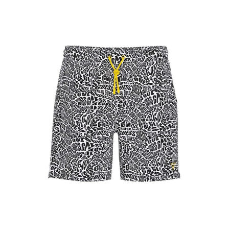 Guess Swımtrunk Medıum Dıstorted 100 Erkek Siyah Şort F5GT04WG2D2-PJ0V