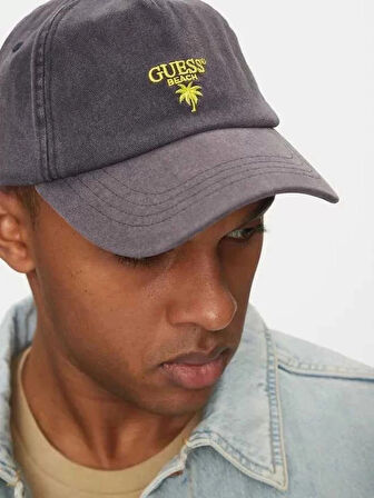Guess PALM LOGO BASEBALL HAT Erkek Lacivert Şapka F5GZ00WO07T-G7V2
