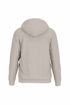 Erkek Aldwin Fermuarlı Sweatshirt - Taş Rengi | M