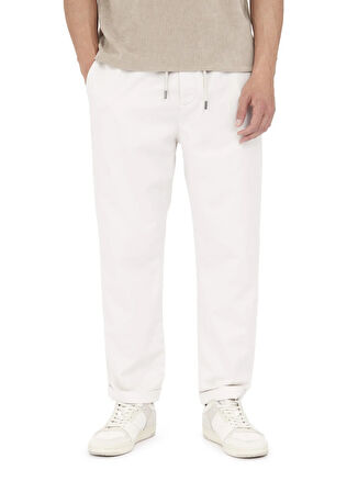 Guess Normal Bel Slim Fit Bej Erkek Chino Pantolon M5RB79WGXY1G9L9 AXEL CO POLY NOVA