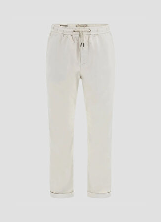 Guess Normal Bel Slim Fit Bej Erkek Chino Pantolon M5RB79WGXY1G9L9 AXEL CO POLY NOVA