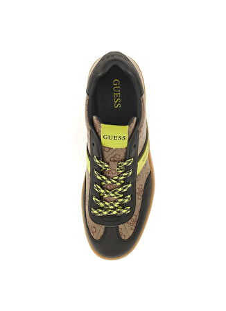 Guess Kahve - Bej Erkek Sneaker NOLA III