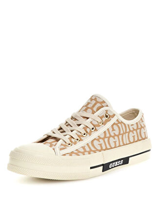 Guess Krem Kadın Sneaker FLPCARFAL12-GOLD