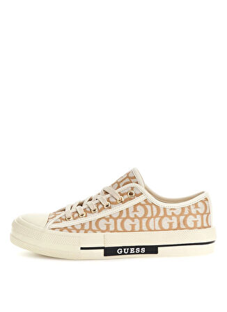 Guess Krem Kadın Sneaker FLPCARFAL12-GOLD