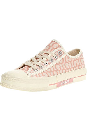 Guess Kadın Pembe Carey  Logolu Sneaker