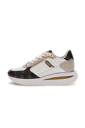 Kadın Energy3 Sneaker Ayakkabı - Beyaz Kahve | 36