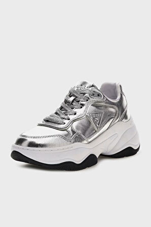 Guess Bayan Ayakkabı FLPHAP LEL12 SILVE