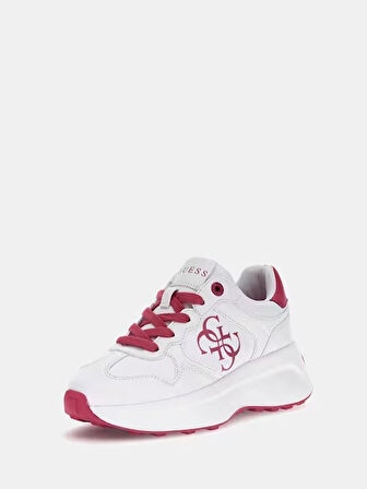 Guess Luckei 4G Logolu Kadın Spor Ayakkabı FLPLUCELE12