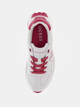 Guess Luckei 4G Logolu Kadın Spor Ayakkabı FLPLUCELE12