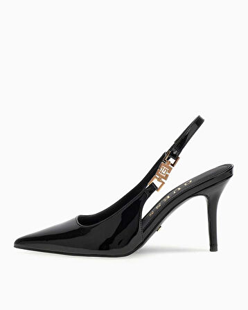 Guess Nassha Rugan Logo Detaylı Topuklu Stiletto
