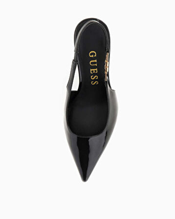 Guess Nassha Rugan Logo Detaylı Topuklu Stiletto