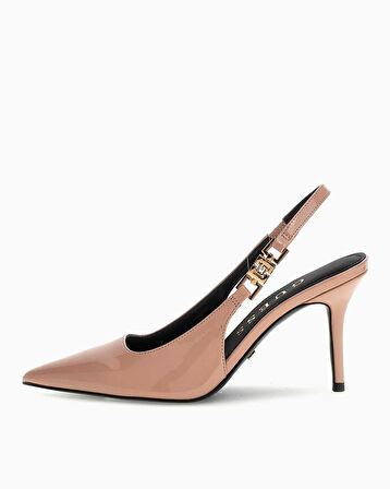 Guess Nassha Rugan Logo Detaylı Topuklu Stiletto