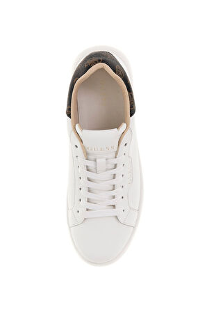 Kadın Winnie Sneaker - Beyaz/Kahve | 40