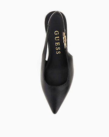 Guess Zabela3 Logo Detaylı Kalın Topuklu Stiletto