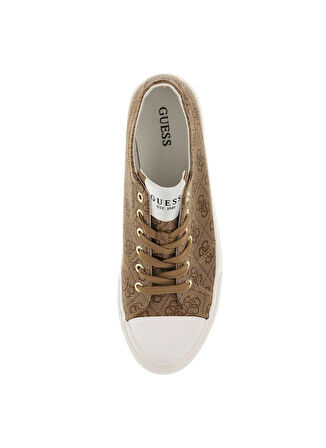 Guess Kahve - Bej Erkek Sneaker ISTRIA LOW