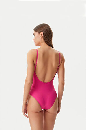 Guess 4G RHINESTONE ONE PIECE Kadın Pembe Mayo E5GJ14MC040-G4D6