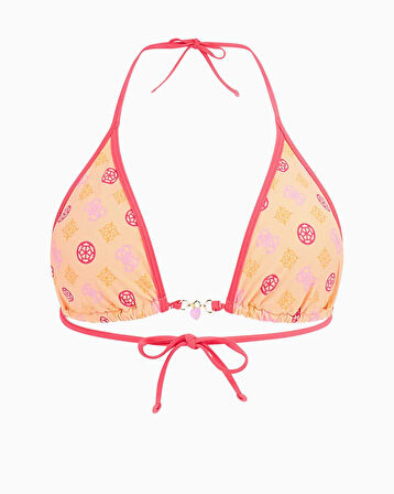 Guess Triangle Remov Padded Bikini Üstü