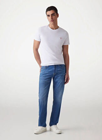 Guess Normal Bel Slim Fit Erkek Denim Pantolon M5GAN2D5MZ2R1FW ANGELS ECO REGE