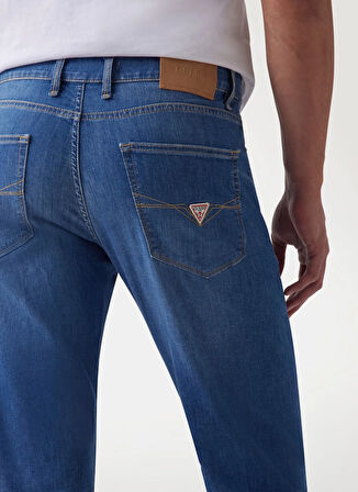 Guess Normal Bel Slim Fit Erkek Denim Pantolon M5GAN2D5MZ2R1FW ANGELS ECO REGE