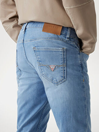 Guess MIAMI Erkek Mavi Jeans M5GAN1D5MZ3-W4R3