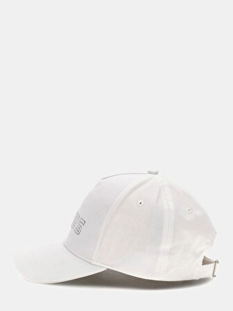 Guess Logo Baseball Kadın Beyaz Aktif Şapka V5GZ01WO08O-G018