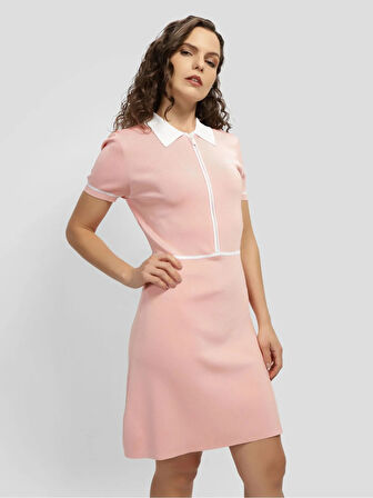 Guess SS SWEATER DRESS Kadın Pembe Elbise V5GK00Z3D60-C420