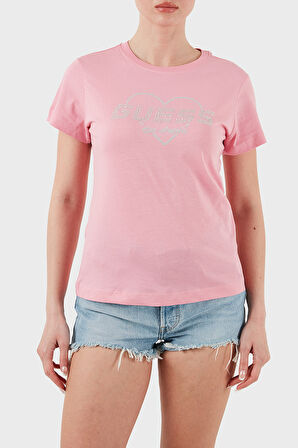 Guess Bayan T Shirt V5GI10 K9RM1 PSPK