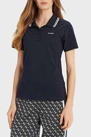 Guess Bayan Polo Yaka T Shirt V5GP06 KCOK1 A71W