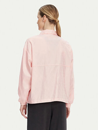 Guess Kadın Pembe 4G Logolu Rüzgarlık Mont