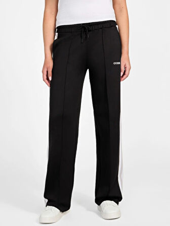 Guess Yarrow Kadın Siyah Aktif Scuba Eşofman Altı V5GB12KCRU2-JBLK